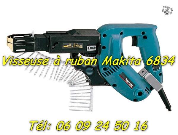Visseuse à ruban automatique Makita 6834 [Petites annonces Negoce-Land.com]