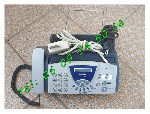 Combiné Fax Téléphone Brother T104 [Petites annonces Negoce-Land.com]