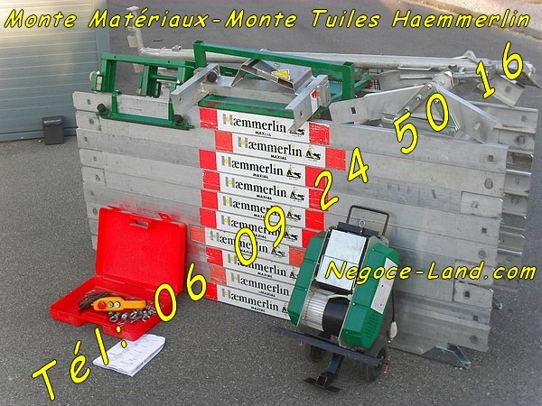 Monte matériaux & tuiles Haemmerlin 8m/10m/12m/15m [Petites annonces]