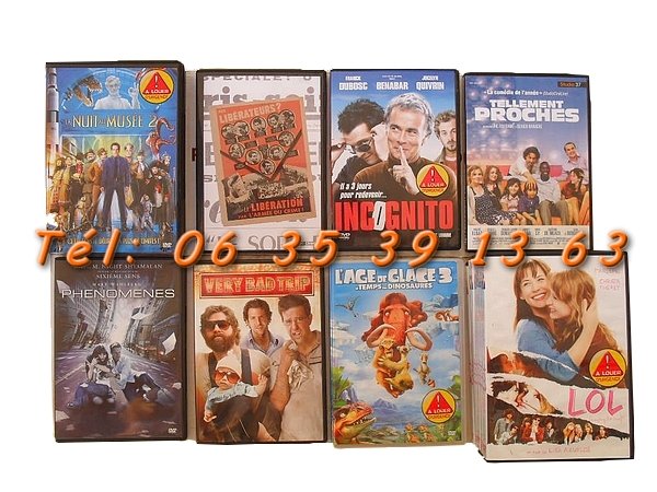 Jacket complètes sans les films dvd [Petites annonces]