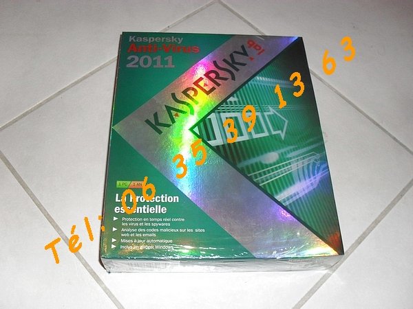 2 Logiciels Anti-Virus Kaspersky 2011 (neuf) [Petites annonces]