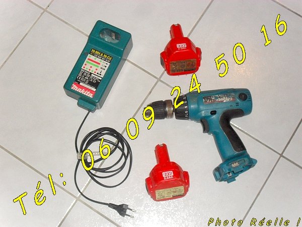 Visseuse sans fil Makita 6317D + 2 batteries + chargeur