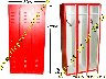 Armoire vestiaire industrielle démontable métallique 3 portes offre Aménagements [Petites annonces Negoce-Land.com]