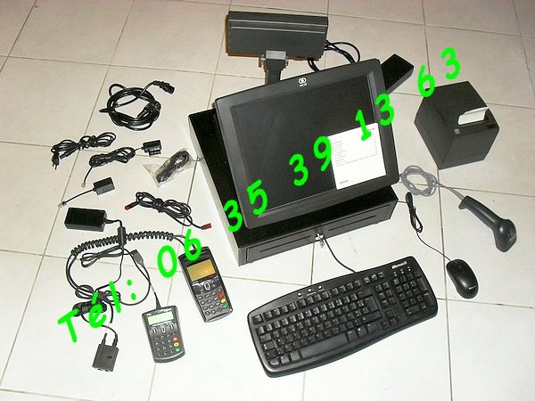 Caisse enregistreuse tactile NCR + imprimante + tiroir + douchette + tpe [Petites annonces Negoce-Land.com]