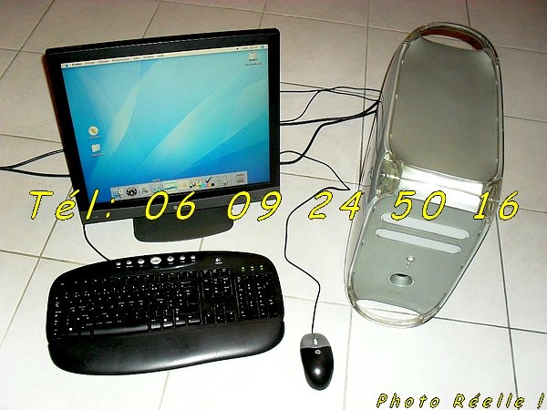 Ordinateur Apple Mac PowerPC G4 + Ecran 19’ TFT [Petites annonces Negoce-Land.com]