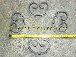 Volutes forgées de décoration pour grille de fenêtre portail ou clotures offre Décoration [Petites annonces Negoce-Land.com]