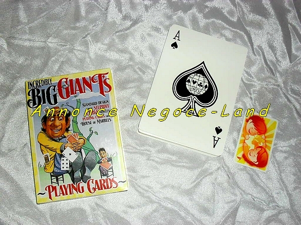 Jeux de 54 Grandes Cartes pour Geants (Neuf) [Petites annonces]