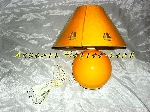 Lampe de chevet céramique couleur Amarillo offre Décoration [Petites annonces Negoce-Land.com]