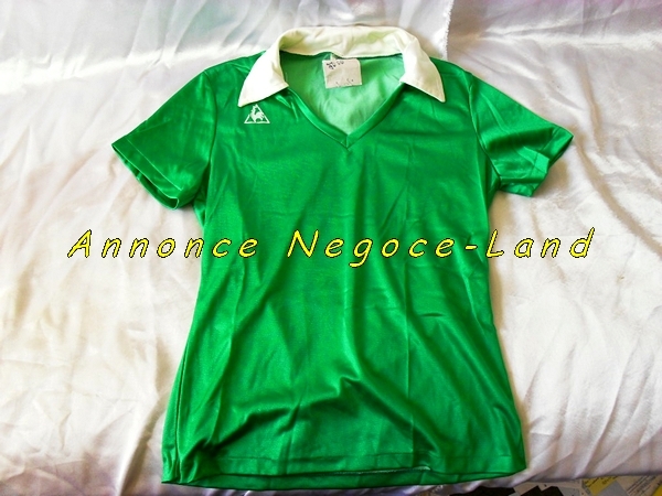 Maillot de foot Le coq Sportif Vert (Neuf) [Petites annonces]