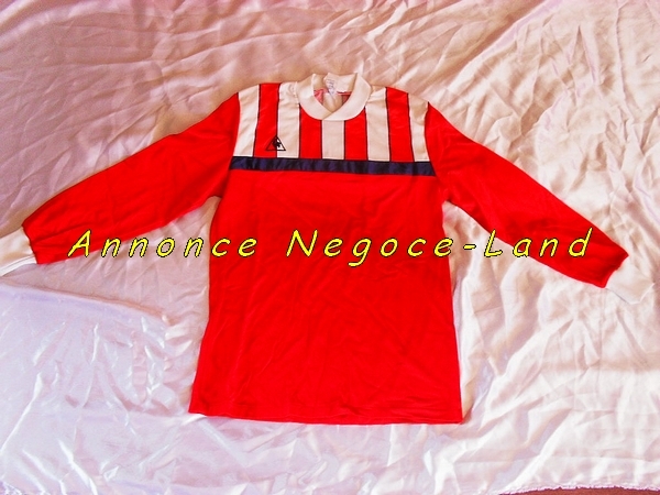 Maillot de foot Le coq Sportif Rouge B&N (Neuf) [Petites annonces]