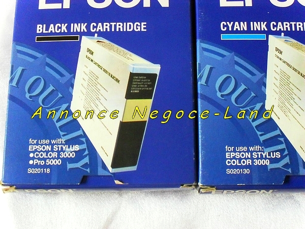 1 Cartouche d’origine Bleu S020130 MJIC9C Epson Stylus color (Neuves) [Petites annonces]