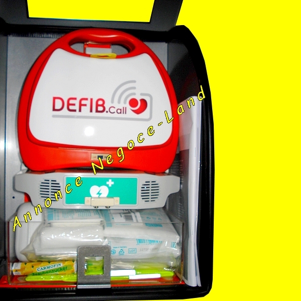 Défibrillateur Portatif DEFIB.CALL LifeGuide mural appel secours semi-automatique [Petites annonces]