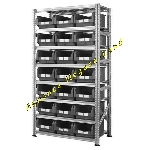 Rack rayonnage de rangement même très sale [Petites annonces outils outillage occasion Toulouse Negoce-Land.com]