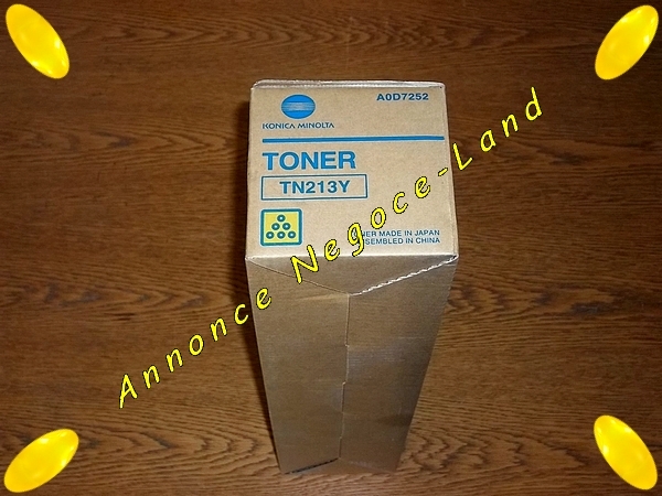 Toner Laser Konica Minolta TN213Y Yellow Jaune (Original Neuf) [Petites annonces outils outillage occasion Toulouse]