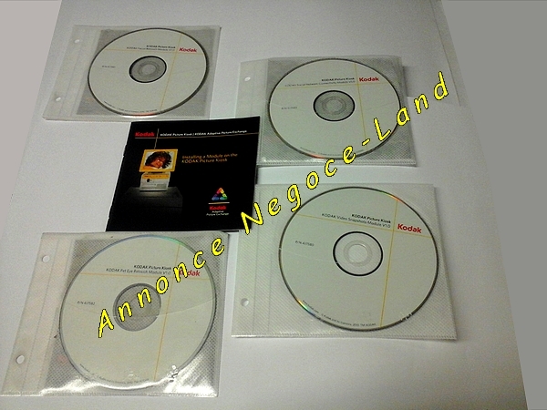 4 CD-Rom de modules & notices de Kiosk Photo Kodak [Petites annonces outils outillage occasion Toulouse]