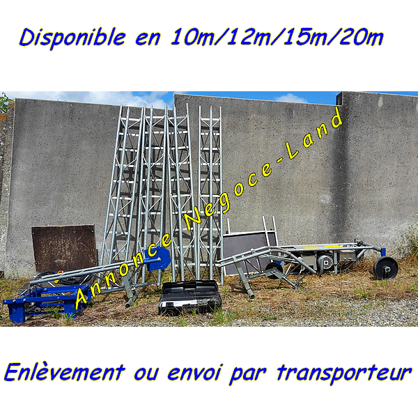 Monte tuiles Comabi Apache Edimatec Charge 150kg lève matériaux 20m max [Petites annonces]