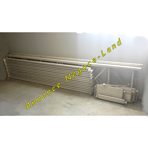 Rack de stockage étagères métalliques renforcées [Petites annonces Negoce-Land.com]
