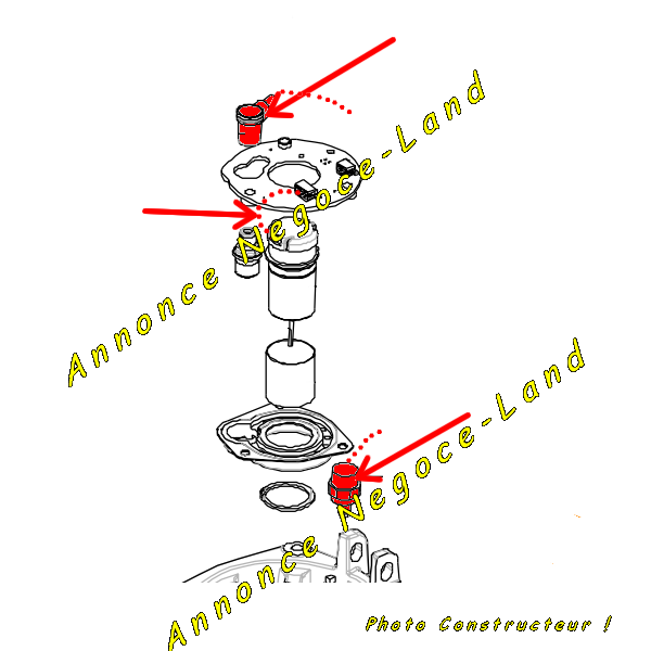 Lot de 3 pièces détachées pour Spit Pulsa 700 E/P [Petites annonces]