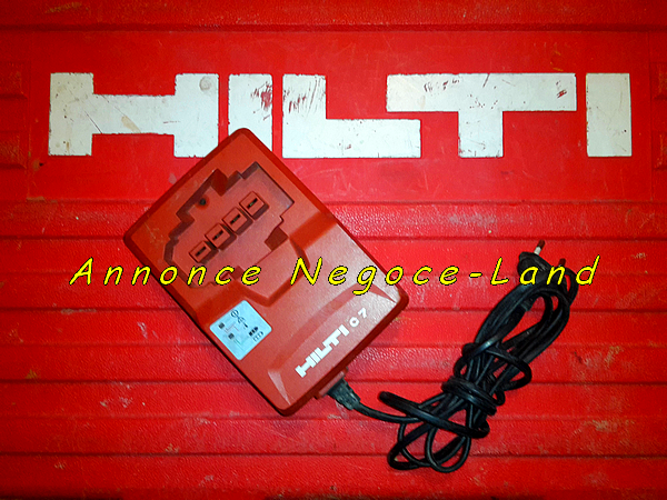 Chargeur pour cloueur à gaz Hilti GX 90-WF C7 (Chargeur d'accus de