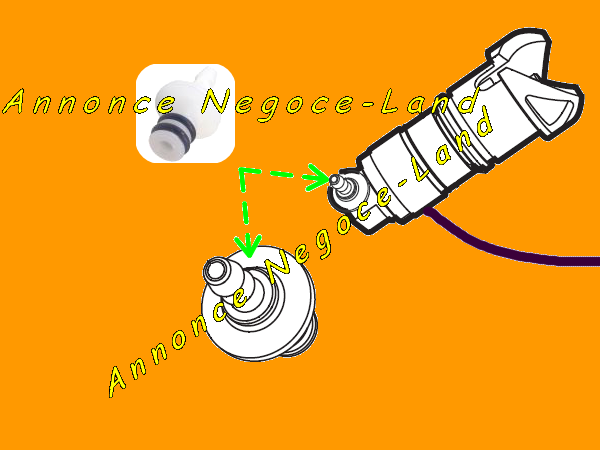 Connecteur d’électrovanne au tuyau gaz pour cloueur Spit Paslode IM90 & PPN50 [Petites annonces]