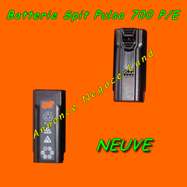 Batterie de cloueur Spit Pulsa 700 P/E Impulse (Neuve) [Petites annonces outils outillage occasion Toulouse]