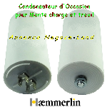 Condensateur pour Haemmerlin treuil - Lève tuiles - Monte matériaux et Monte charge (Occasion) offre Bricolage - Divers [Petites annonces Negoce-Land.com]