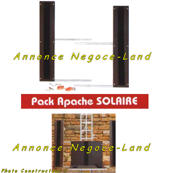 Pack solaire Comabi Edimatec Apache [Petites annonces Negoce-Land.com]