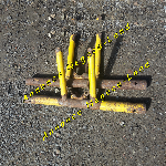 2 Appui supports de toit pour Apache Comabi Edimatec Tubesca ancien modèle (monte matériaux lève tuiles) offre Levage - Manutention [Petites annonces Negoce-Land.com]